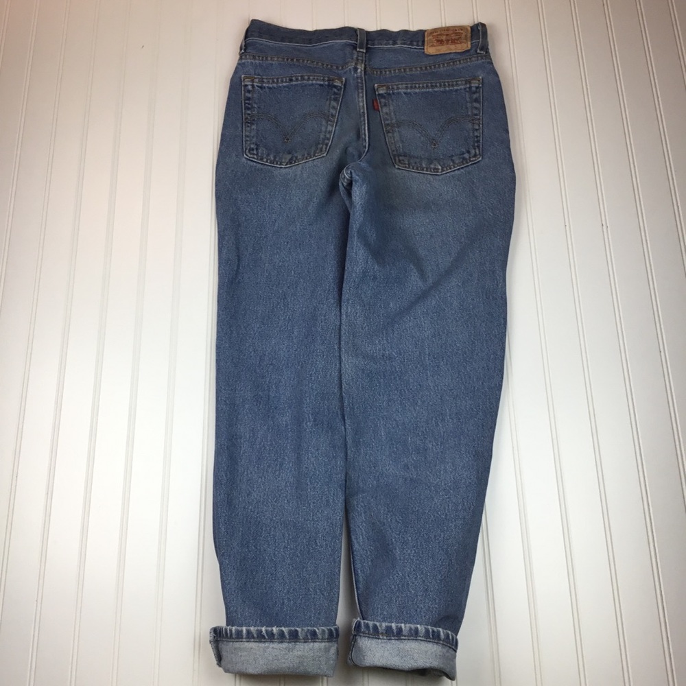 VTG LEVI’S 550 High Rise Relaxed Fit Tapered Leg Jeans - Picture 3 of 13